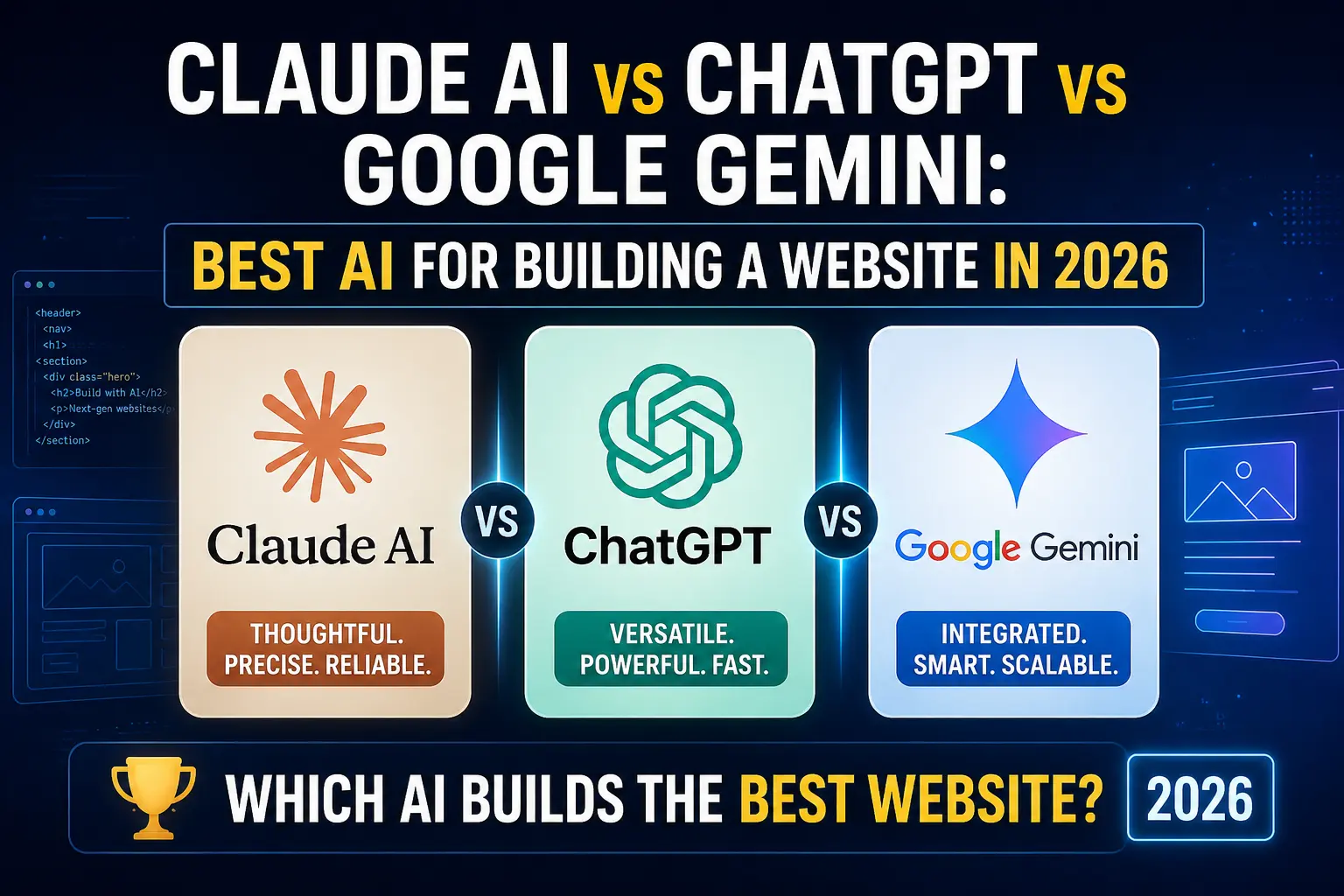 Best AI for Building a Website in 2026