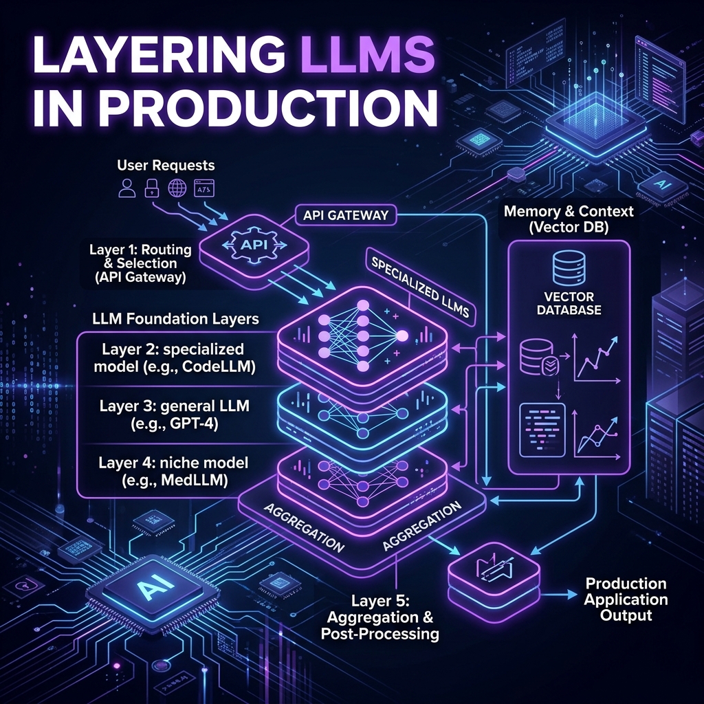 Layering LLMs in Production Web Apps